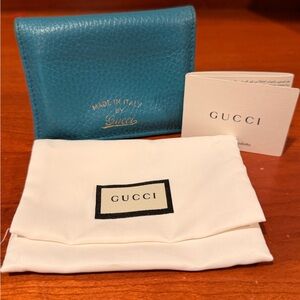 Gucci
Swing Train Pass Leather Card Holder